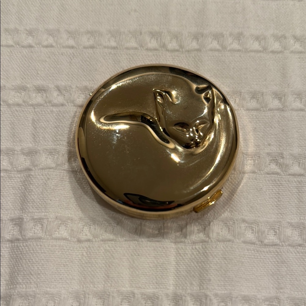 Gold Compact Mirror